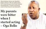 Yoruba actor/actress Samson Oluwole